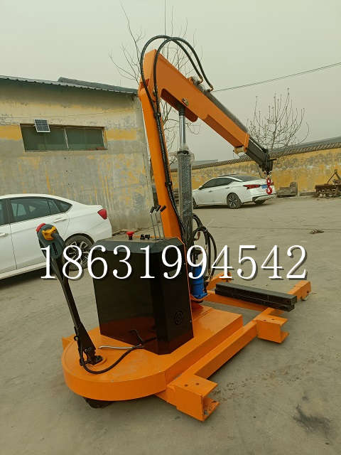 离岛自卸车厢随车吊 自制轮式四不像起重机 四驱平板吊 5吨 贵盛