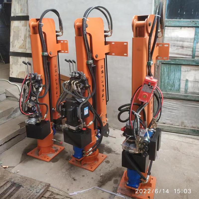 离岛重汽蓝牌随车吊 3.2吨 国六动力强 液压驱动 农用自卸起重机